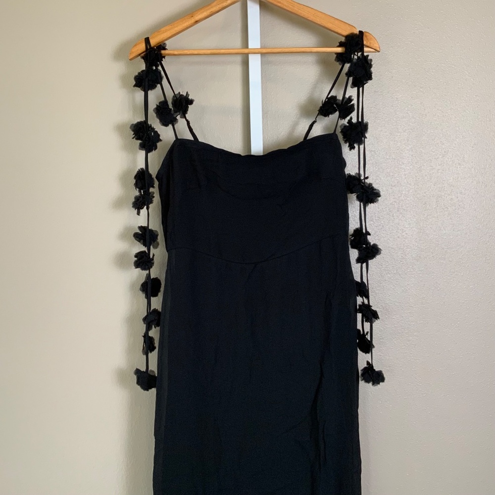 J. Crew Collection Rosette-strap Sheath Dress in Chiffon - Picture 8 of 16